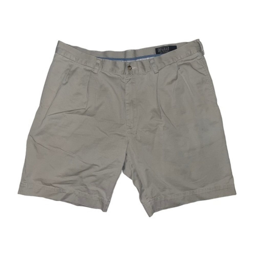 Polo Ralph Lauren Classic Fit Pleated 9” Khaki Shorts Mens 38
